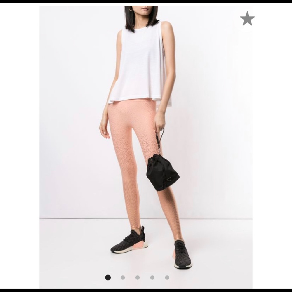 NWT beyond yoga drip dot leggings